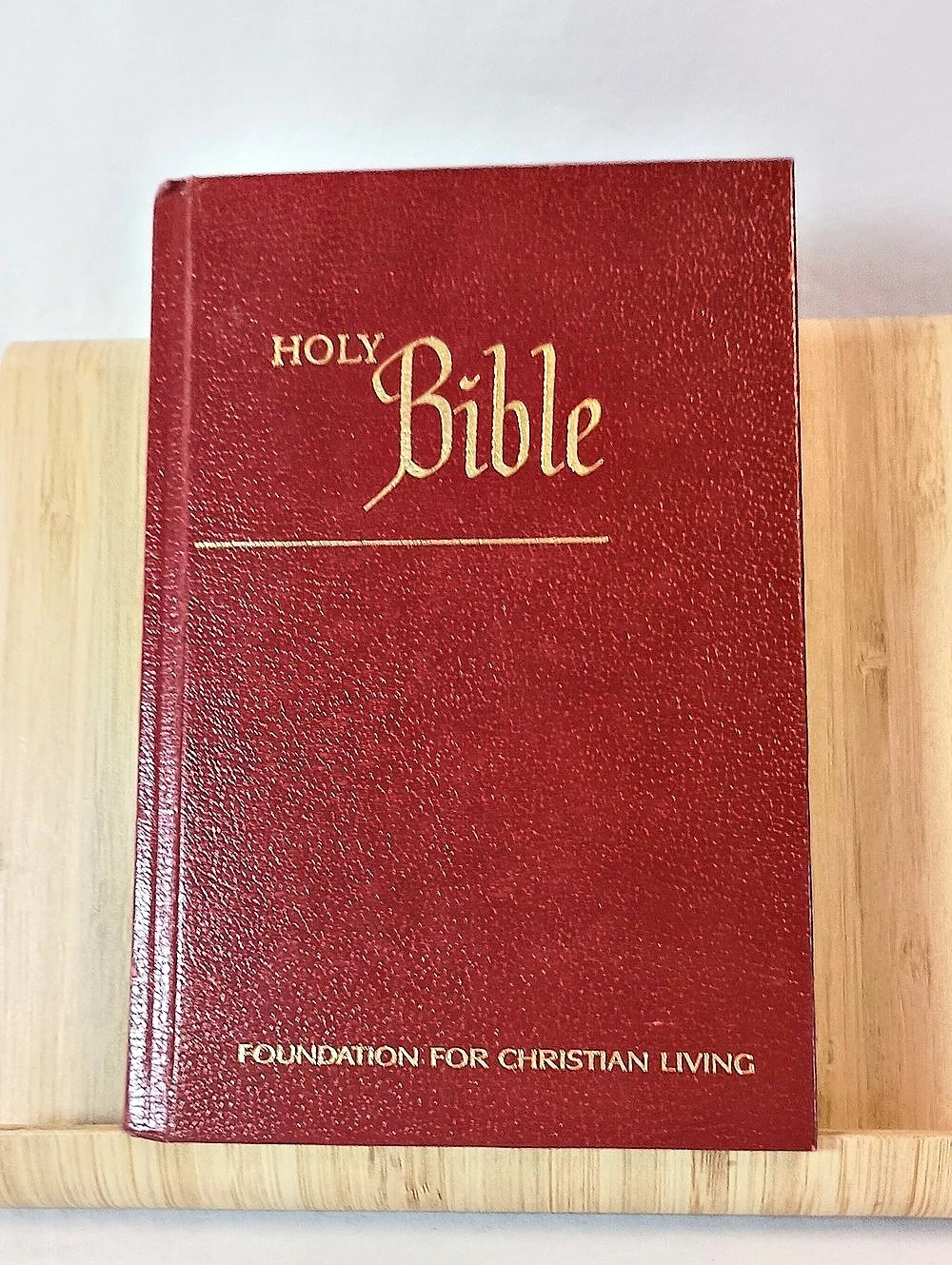 King James Version Holy Bible KJV Red 1982